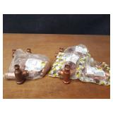 VIEGA ProPress Copper Fittings - (16) 1" x 3/4" x 3/4", (8) 1" x 1/2" x 3/4" Reducing Tees