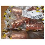 VIEGA ProPress Copper Fittings - (25) 1" x 1" x 1/2" Reducing Tees &  (19) 1" 45° Elbows (FTG x P)