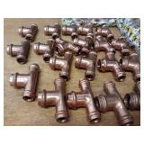 VIEGA ProPress Copper Fittings - (90) 1/2" x 1/2" x 3/4" Reducing Tees