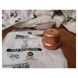 NIBCO PressSystem Copper Fittings - (17) 1-1/2" Caps, (25) 1-1/4" Caps