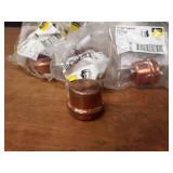 VIEGA ProPress Copper Fittings - (17) 1-1/2" Caps, (7) 1-1/4" Caps and More