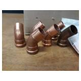 NIBCO PressSystem Copper Fittings - (45) 1-1/4" 45° Street Elbows (FTG x C)