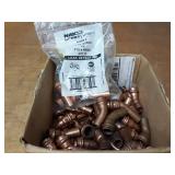NIBCO & VIEGA PressSystem Copper Fittings - (65) 1/2" 45° Street Elbows (FTG x Press)
