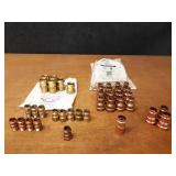 NIBCO & VIEGA PressSystem Copper Fittings - (20) 1" x 1/2" Reducing Couplers, (3) 1" x 3.4" Reducing Couplers, (5) 1" Press x Male Pipe and More