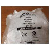 NIBCO & VIEGA PressSystem Copper Fittings - (20) 1" x 1/2" Reducing Couplers, (3) 1" x 3.4" Reducing Couplers, (5) 1" Press x Male Pipe and More