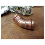 VIEGA ProPress Copper Fittings -  (10) 1-1/4" 45° Elbows