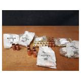 NIBCO & VIEGA PressSystem Copper Fittings - (16) 1-1/4" x 1/2" Reducer (FTG x Press), (5) 1-1/4" x 3/4" Reducer (FTG x Press), (4) 1-1/4" x 1" Reducer (FTG x Press), (2) 1-1/4" Coupling