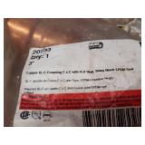 VIEGA ProPress Copper Fittings -  (4) 3" Couplers, (2) 3" 45° Elbows, (1) 3" x 3" (MPT x Press), (1) 3" x 2" Reducer, (1) 3" x 2-1/2" Reducer, (1) 3" x 3" x 1" Reducing Tee & (1) 3" x 3" x 1/2" Reduc