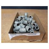 Lot of (50) Steel Pipe Fittings - 3/4" 45° Elbows