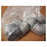 Lot of (21) Steel Pipe Fittings - 1-1/2" 45° Street Elbows