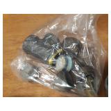 Lot of (38) Steel Pipe Fittings - (8) 1-1/4" x 1/2" x 1-1/4" Tees, (9) 1-1/4" 45° Elbows, (9) 1-1/4" 45° Street Elbows and More