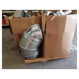 PALLET LOT - Assorted Duct Work