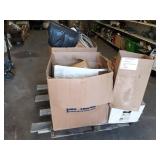 PALLET LOT - Insulated Duct, Tubes of Silicone, Hardware and More