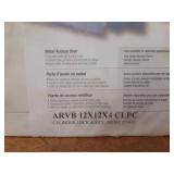 Locking In-Wall Cabinet 12" x 12" x 4" + (2) Part No. CWHS2