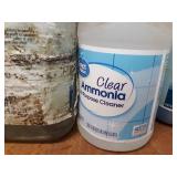 Lot of (6) Partial Jugs of Cleaning Ammonia