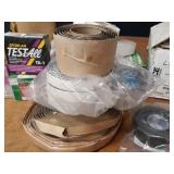 Lot of Assorted HVAC Acid Test Kits, Glo-Stick Capsules, Foam Tape and More
