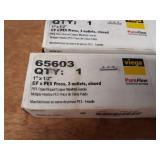 Lot of (5) VIEGA PureFlow System Copper 3-Outlet Manifolds