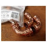 Large Lot of CONEX Refrigeration 7/8" Copper Press Fittings