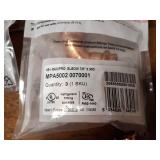 Large Lot of CONEX Refrigeration 7/8" Copper Press Fittings