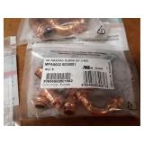 Large Lot of CONEX Refrigeration 3/8", 5/8" & 3/4" Copper Press Fittings