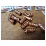 Large Lot of CONEX Refrigeration 3/8", 5/8" & 3/4" Copper Press Fittings