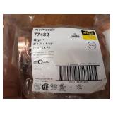 VIEGA ProPress Copper Fittings - (3) 2" x 2" x 1-1/2"  Reducing Tees