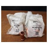 NIBCO PressSystem Copper Fittings - (40) 3/4" x 3/4" x 1/2" Reducing Tees