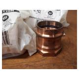 NIBCO & VIEGA PressSystem Copper Fittings - (10) 2" Press x 2" Female Pipe