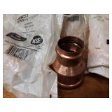 NIBCO PressSystem Copper Fittings - (6) 2" x 1-1/4" (Press x Press) Reducers