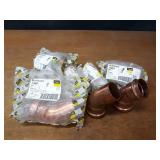VIEGA ProPress Copper Fittings - (5) 2" 45° Elbows (FTG x C), (2) 2" 45° Elbows (P x FTG), (1) 2" 45° Elbow (P x P)