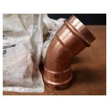 NIBCO PressSystem Copper Fittings - (10) 2" 45° Elbows