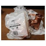 NIBCO PressSystem Copper Fittings - (7) 2" x 2" x 2" Tees