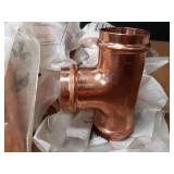 NIBCO PressSystem Copper Fittings - (7) 2" x 2" x 2" Tees