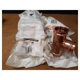 NIBCO PressSystem Copper Fittings - (6) 2" x 2" x 2" Tees