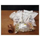 NIBCO & VIEGA PressSystem Copper Fittings - (9) 1-1/2" 45° Elbows