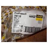 VIEGA ProPress Copper Fittings - (9) 2" x 1" (FTG x Press)