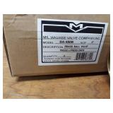 Lot of (2) Milwaukee Valve Co. 2" (Press x Press) Brass Ball Valves