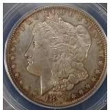 1878-S Morgan Dollar - AU55