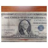 4 Silver Certificate $1 Notes