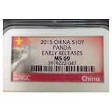 2015 Silver Panda - MS69