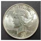 1924 Peace Dollar