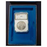 1884-CC Morgan - GSA Hoard - MS62 With COA & Box