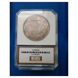 1884-CC Morgan - GSA Hoard - MS62 With COA & Box