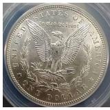 1890 Morgan Dollar - AU58