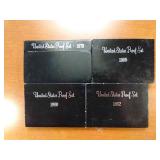 4 U.S. Proof Sets - 1979, 80, 80, 82