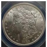 1889 Morgan Dollar - AU58