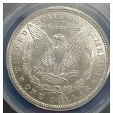 1889 Morgan Dollar - AU58