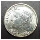 1962-D 90% Silver Roosevelt Dime