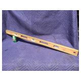 Stanley 48" Wood/Brass Level