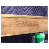 Stanley 48" Wood/Brass Level